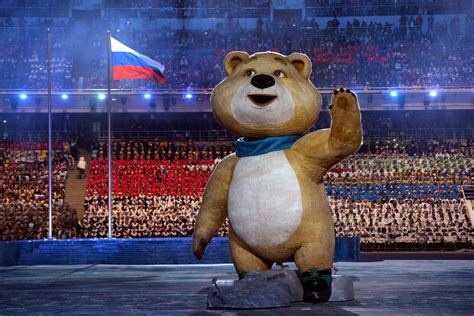 Russia olympics mascot